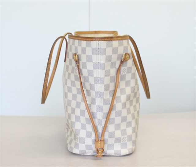 IMG_4155_R LOUIS VUITTON NEVERFULL MM Damier Azur N51107