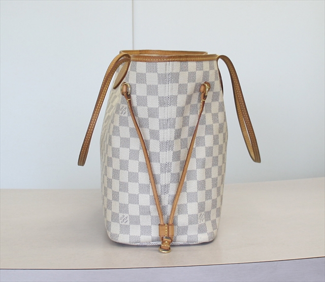 IMG_4161_R LOUIS VUITTON NEVERFULL MM Damier Azur N51107