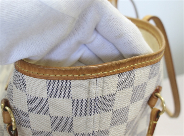 LOUIS VUITTON NEVERFULL MM Damier Azur N51107