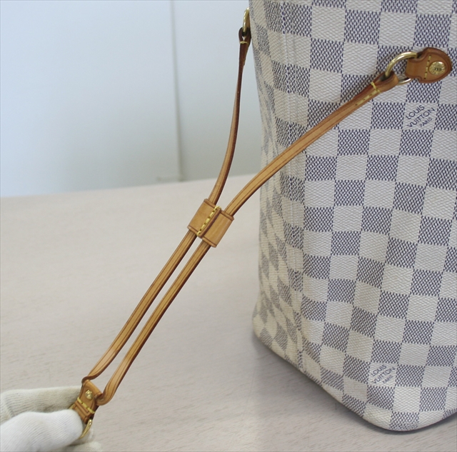 LOUIS VUITTON NEVERFULL MM Damier Azur N51107