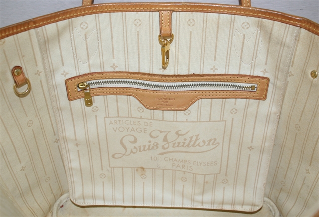 IMG_4179_R LOUIS VUITTON NEVERFULL MM Damier Azur N51107