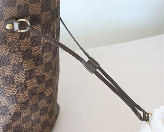 LOUIS VUITTON NEVERFULL MM Damier Ebene N51105