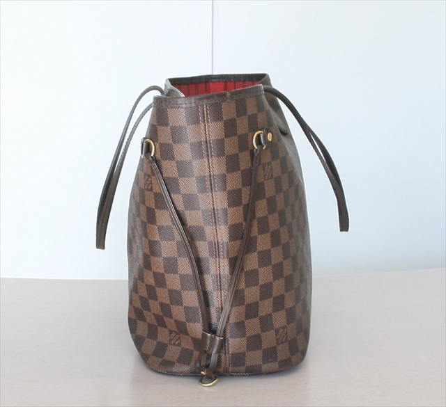nIMG_4367_R LOUIS VUITTON NEVERFULL MM Damier Ebene N51105