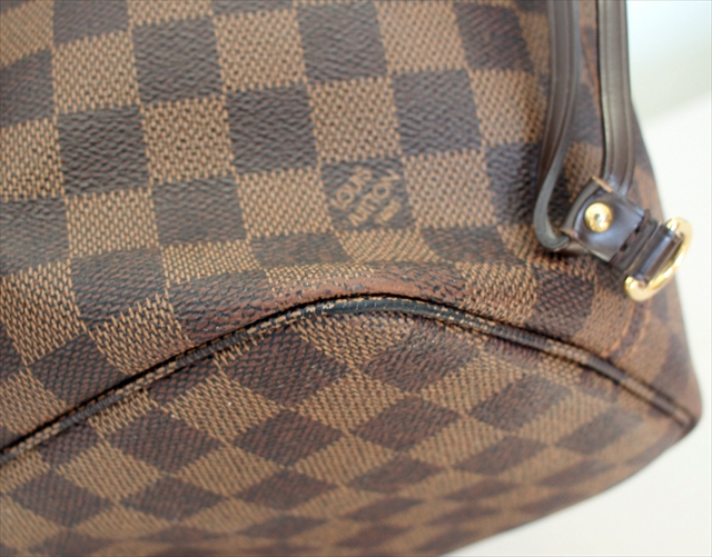 LOUIS VUITTON NEVERFULL MM Damier Ebene N51105