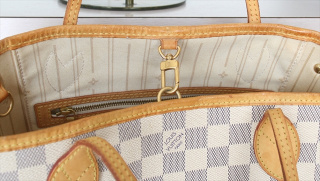 nIMG_4577_R LOUIS VUITTON NEVERFULL PM Damier Azur N51110